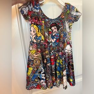 Wild Rich Kids Velvet Disney Dress